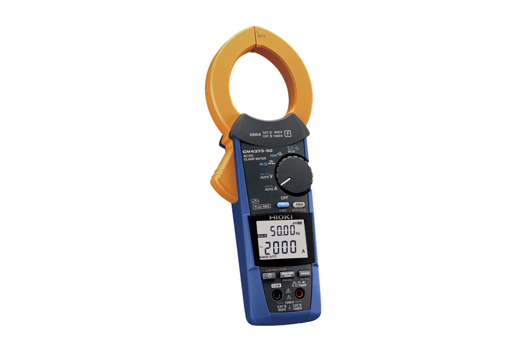CLAMP METER - True RMS - 1000V AC,2000V DC - CM4373-50 - HIOKI - JAPAN ...